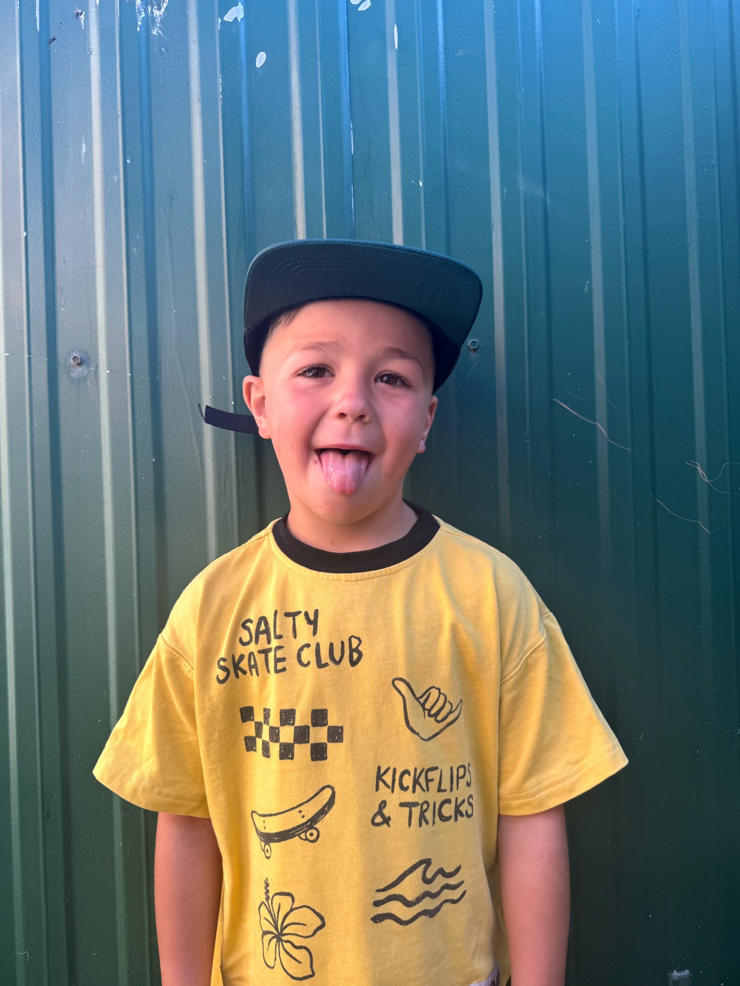 Salty Skate Club tee