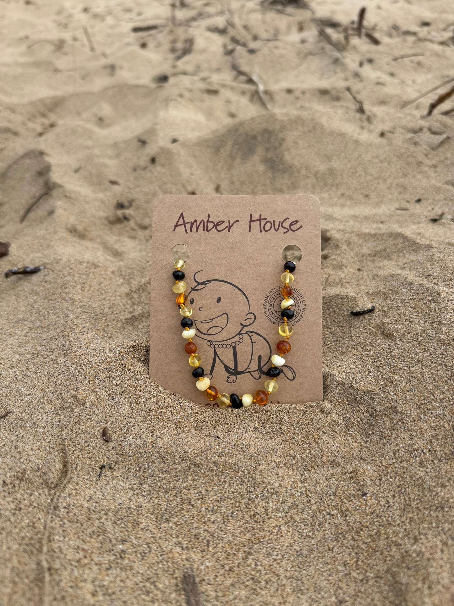 Multi Amber Teething Necklace