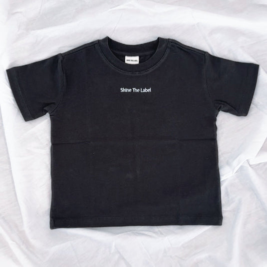 Core Tee Washed Black